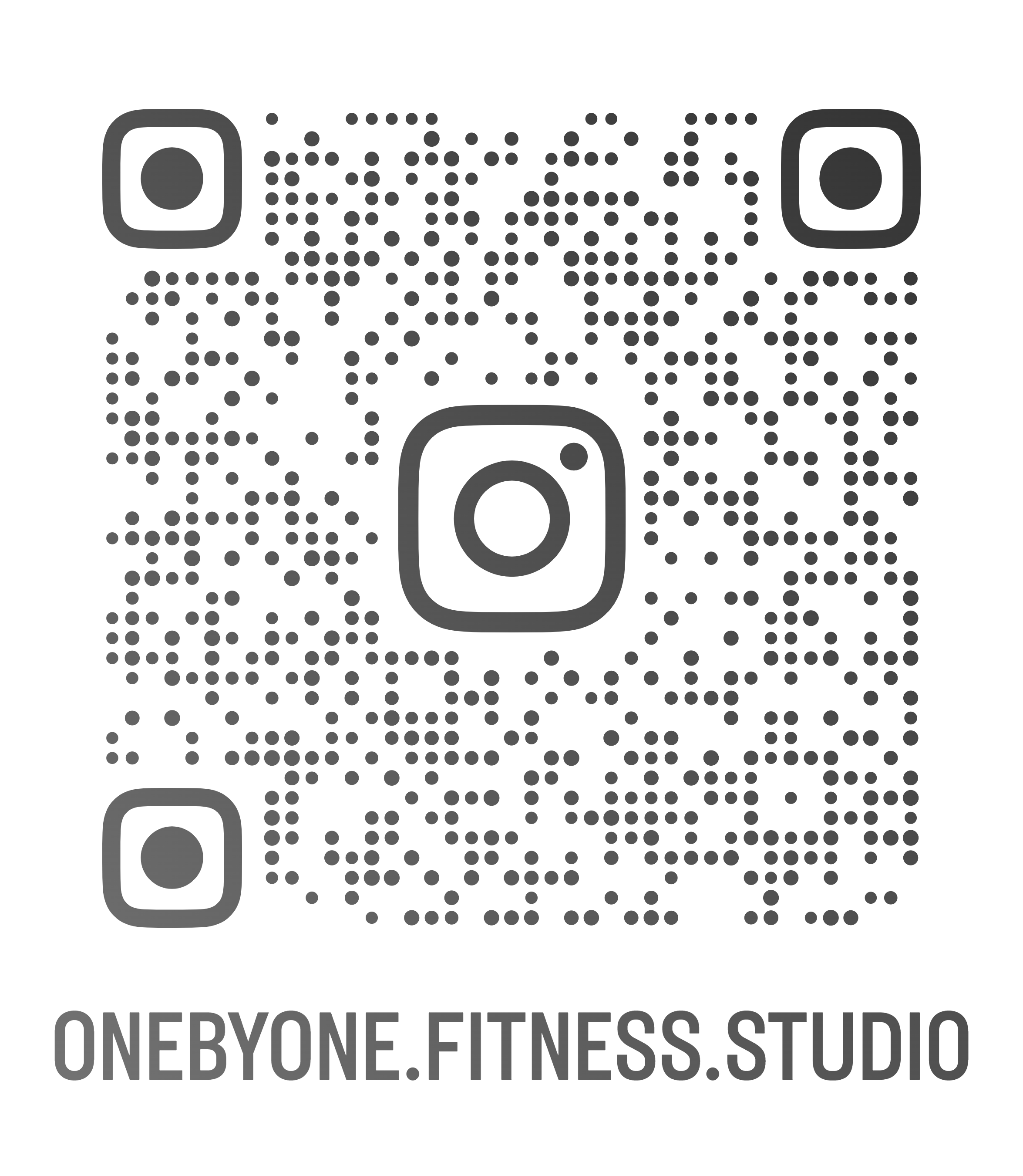 QR Code One By One Instagram